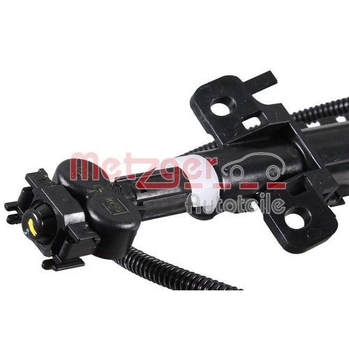 Waschwasserd&uuml;se, Scheinwerferreinigung METZGER 2221162 f&uuml;r PEUGEOT, rechts