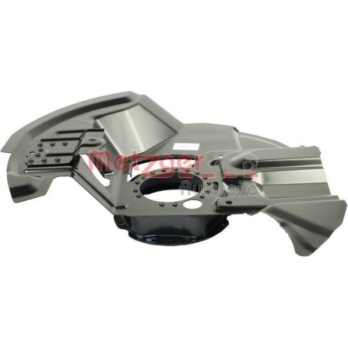 Spritzblech, Bremsscheibe METZGER 6115137 f&uuml;r BMW, Vorderachse links