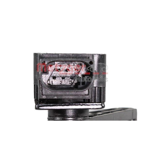 Sensor, Niveauregulierung METZGER 0901391 f&uuml;r LAND ROVER, Hinterachse links