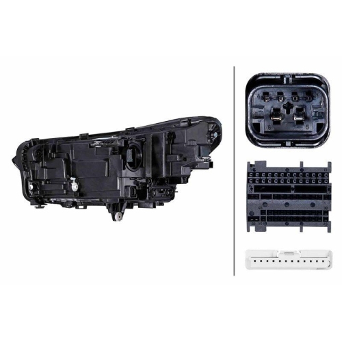 HELLA Hauptscheinwerfer 1LX 015 368-541 f&uuml;r BMW, rechts