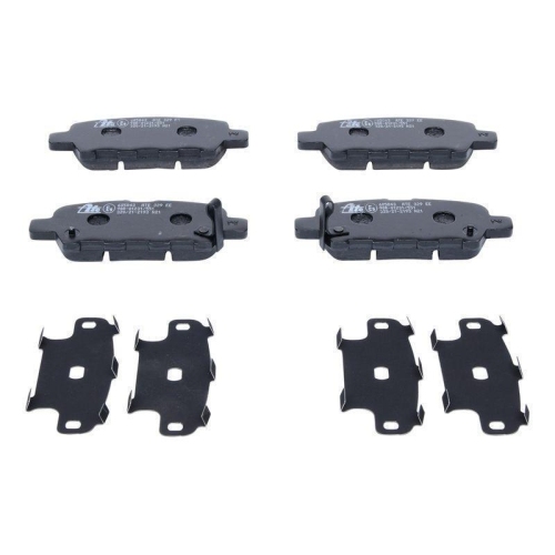 Bremsbelagsatz, Scheibenbremse ATE 13.0460-5843.2 für NISSAN RENAULT SUZUKI
