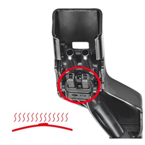 VALEO 572316 Wischblatt SILENCIO AQUABLADE SET f&uuml;r MERCEDES-BENZ, vorne
