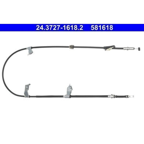 Seilzug, Feststellbremse ATE 24.3727-1618.2 f&uuml;r HONDA, hinten links