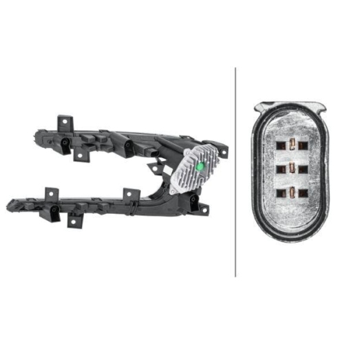 HELLA Tagfahrleuchte 2PT 354 843-181 f&uuml;r VW, rechts