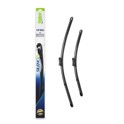 VALEO 574462 Wischblatt SILENCIO FLAT BLADE SET f&uuml;r AUDI PORSCHE SMART, vorne