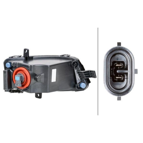 HELLA Nebelscheinwerfer 1ND 011 223-111 für VW, links