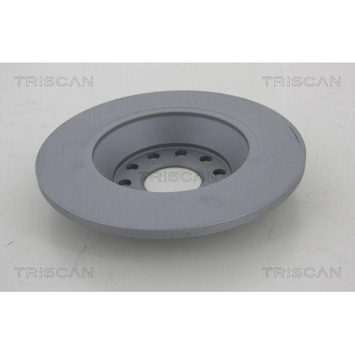 TRISCAN 8120 291004C 2 St&uuml;ck Bremsscheiben COATED f&uuml;r AUDI, Hinterachse