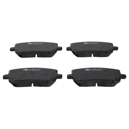 Bremsbelagsatz, Scheibenbremse ATE 13.0460-5846.2 f&uuml;r TOYOTA, Vorderachse