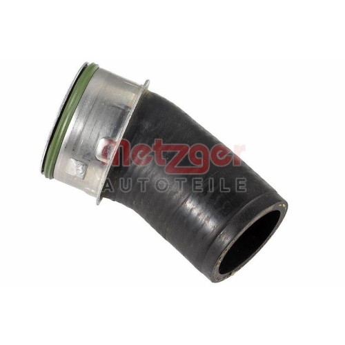 Ladeluftschlauch METZGER 2401313 für VW, hinten, oben