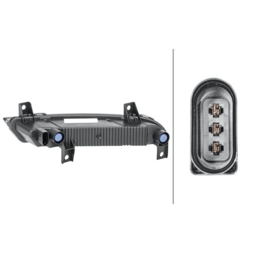 HELLA Tagfahrleuchte 2PT 354 844-021 f&uuml;r SKODA, rechts