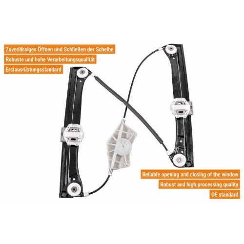 VAICO Fensterheber links und rechts vorne vorne V30-8387 + V30-2673 f&uuml;r MERCEDES-BENZ