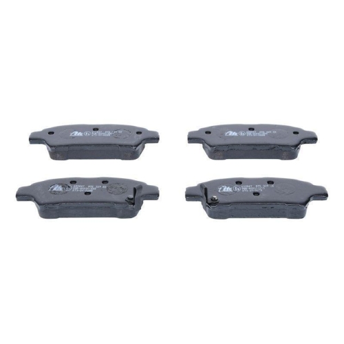 Bremsbelagsatz, Scheibenbremse ATE 13.0460-5847.2 f&uuml;r TOYOTA, Hinterachse