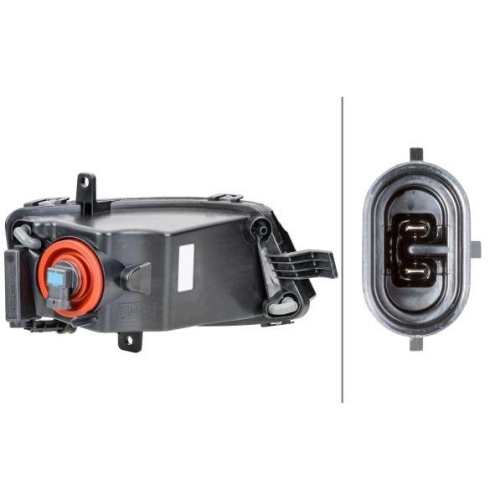 HELLA Nebelscheinwerfer 1ND 011 223-171 für VW, links