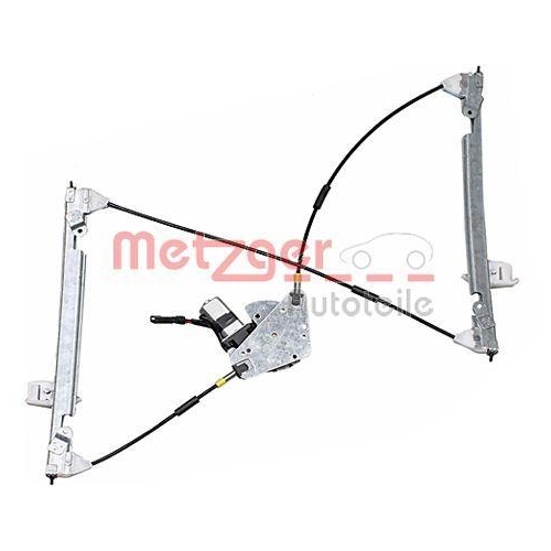 Fensterheber METZGER 2160414 f&uuml;r FORD, vorne rechts