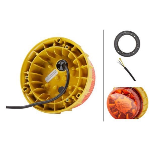 HELLA Blitz-Kennleuchte 2XD 011 557-001 K-LED 2.0 f&uuml;r TEREX