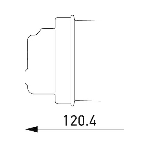 HELLA Kappe, Fernscheinwerfer 9GH 145 943-001 f&uuml;r AUW&Auml;RTER MACK MAN VAN HOOL VDL