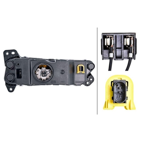 HELLA Nebelscheinwerfer 1NJ 354 883-011 für MAN, links