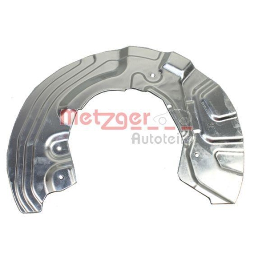 Spritzblech, Bremsscheibe METZGER 6115152 f&uuml;r BMW, Vorderachse rechts