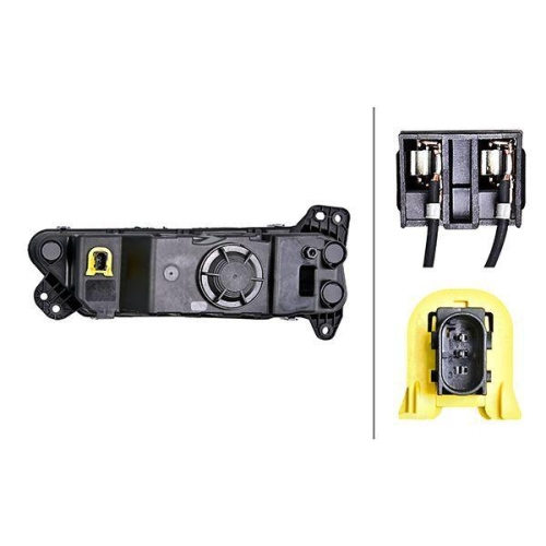 HELLA Nebelscheinwerfer 1NJ 354 883-021 für MAN, rechts