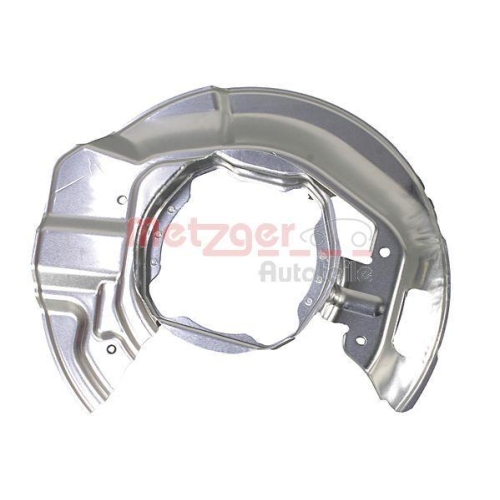 Spritzblech, Bremsscheibe METZGER 6115153 für BMW, Vorderachse links