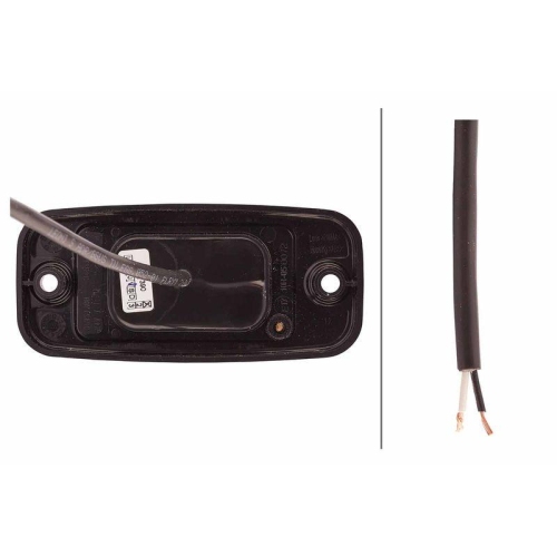 HELLA Schlussleuchte 2TM 345 600-311 für DAF MAN LANGENDORF KEMPF YUTONG, links