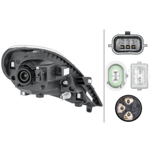 HELLA Hauptscheinwerfer 1EH 354 541-011 für NISSAN OPEL RENAULT GENERAL MOTORS