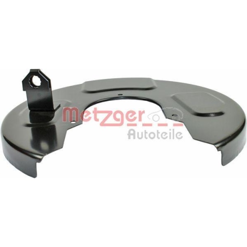 Spritzblech, Bremsscheibe METZGER 6115097 f&uuml;r VAG, Hinterachse links