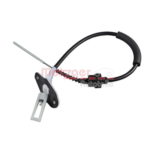 Seilzug, Kupplungsbet&auml;tigung METZGER 12.7206 ORIGINAL ERSATZTEIL f&uuml;r FIAT FORD