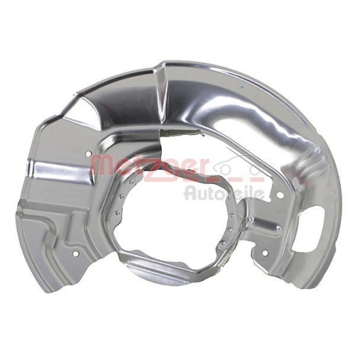 Spritzblech, Bremsscheibe METZGER 6115154 f&uuml;r BMW, Vorderachse rechts