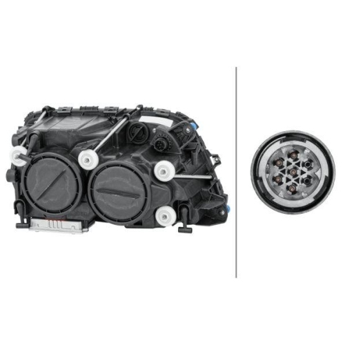 HELLA Hauptscheinwerfer 1EL 009 513-211 für MERCEDES-BENZ, links