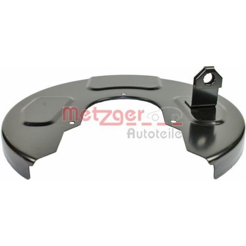 Spritzblech, Bremsscheibe METZGER 6115098 f&uuml;r VAG, Hinterachse rechts