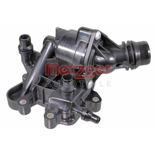 Thermostat, Kühlmittel METZGER 4006508 GREENPARTS für BMW, Motorblock, vorne