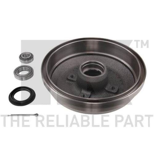 Bremstrommel NK 253621 f&uuml;r OPEL VAUXHALL, Hinterachse