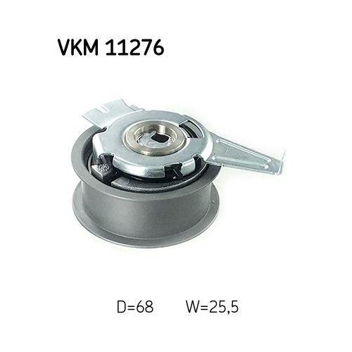 Spannrolle, Zahnriemen SKF VKM 11276 f&uuml;r AUDI SEAT SKODA VW, mitte