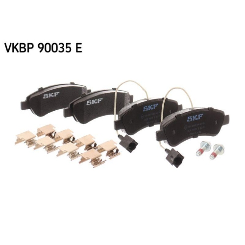 Bremsbelagsatz, Scheibenbremse SKF VKBP 90035 E f&uuml;r CITRO&Euml;N FIAT PEUGEOT