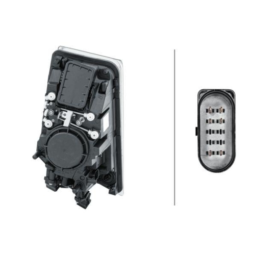 HELLA Hauptscheinwerfer 1EL 010 478-091 für VOLVO, links