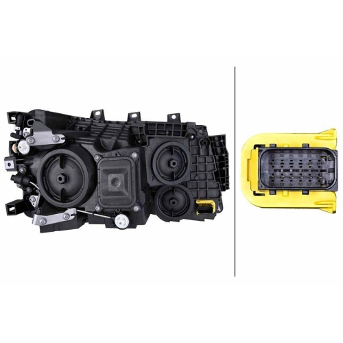 HELLA Hauptscheinwerfer 1EH 011 804-051 für SCANIA, links