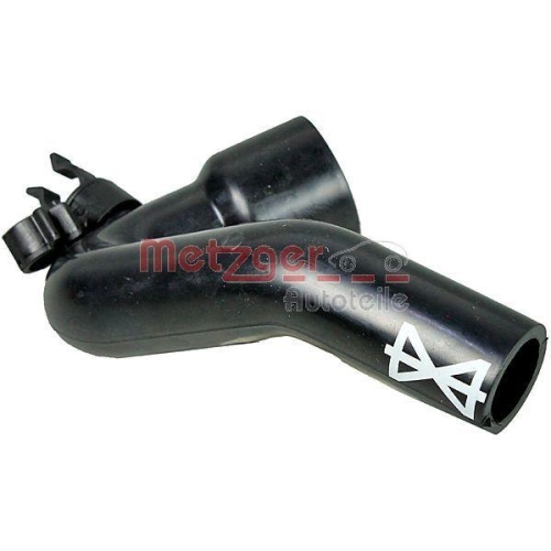 Schlauch, Luftversorgung METZGER 2389012 f&uuml;r SKODA VW