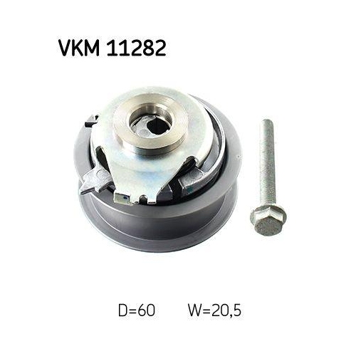 Spannrolle, Zahnriemen SKF VKM 11282 f&uuml;r AUDI SEAT SKODA VW