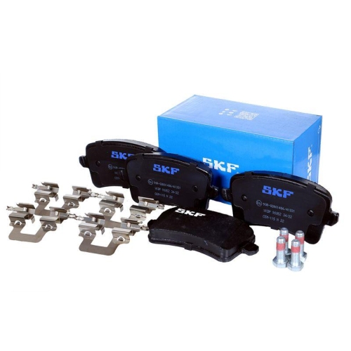Bremsbelagsatz, Scheibenbremse SKF VKBP 90052 f&uuml;r AUDI, Hinterachse