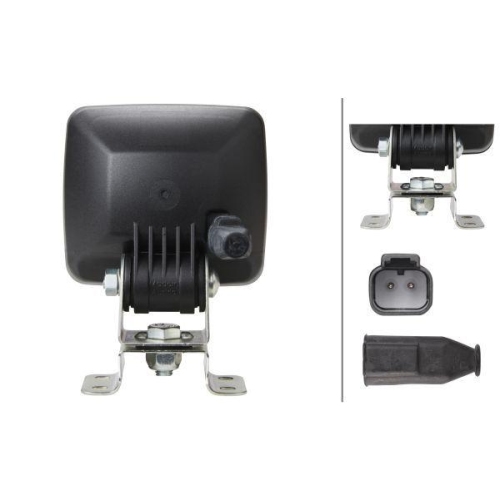 HELLA Arbeitsscheinwerfer 1GA 007 506-491 Ultrabeam für LIEBHERR DEMAG KOMATSU