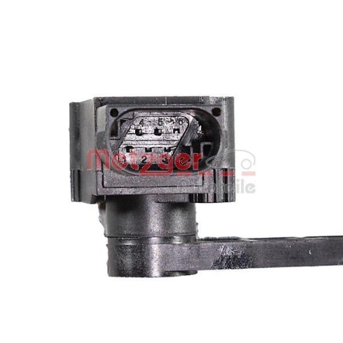 Sensor, Niveauregulierung METZGER 0901404 f&uuml;r LAND ROVER, Hinterachse links
