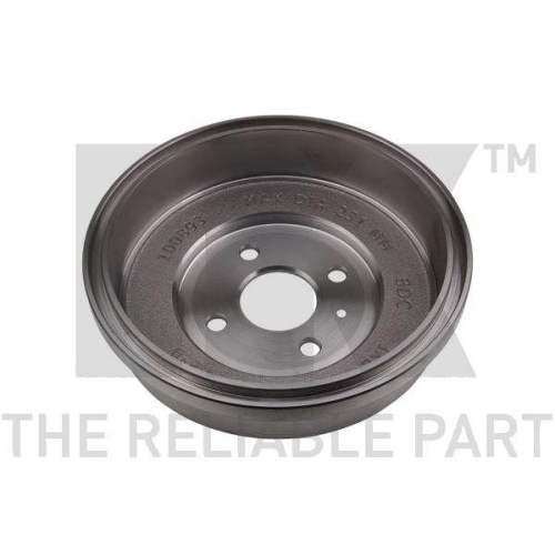 Bremstrommel NK 253626 f&uuml;r OPEL VAUXHALL, Hinterachse
