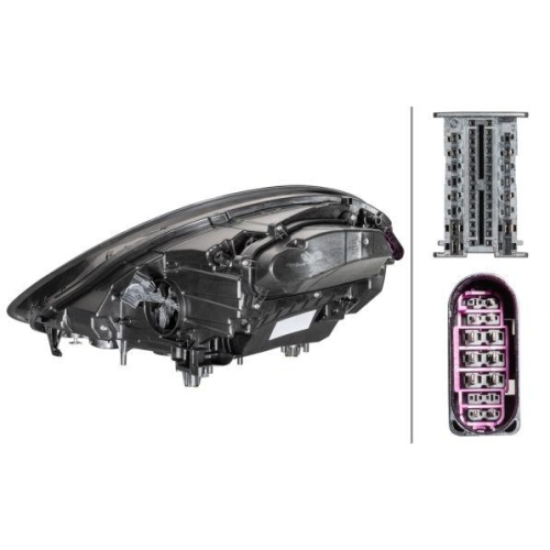 HELLA Hauptscheinwerfer 1EX 012 222-521 f&uuml;r PORSCHE, rechts
