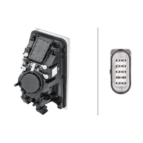 HELLA Hauptscheinwerfer 1EL 010 478-111 für VOLVO, links