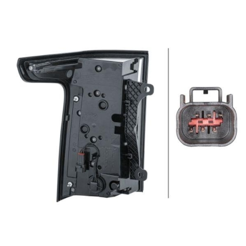 HELLA Heckleuchte 2SK 354 864-041 für LAND ROVER