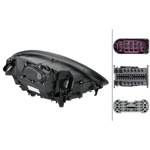 HELLA Hauptscheinwerfer 1EX 012 254-411 f&uuml;r PORSCHE, links