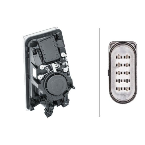 HELLA Hauptscheinwerfer 1EL 010 478-121 für VOLVO, rechts