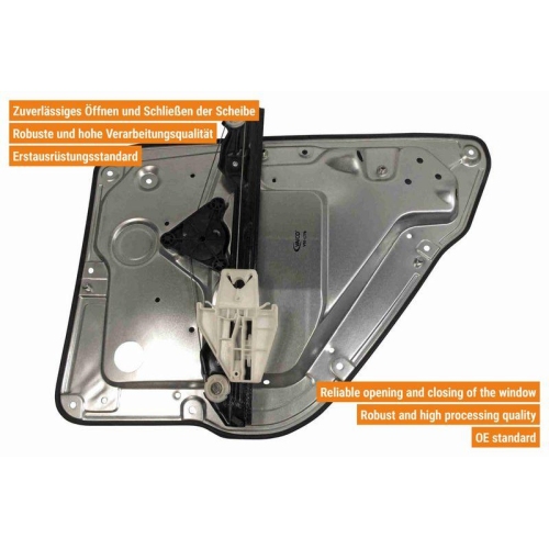 Fensterheber VAICO V10-6279 Original VAICO Qualit&auml;t f&uuml;r SEAT SKODA VAG