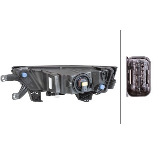 HELLA Nebelscheinwerfer 1ND 012 998-011 für SKODA, links